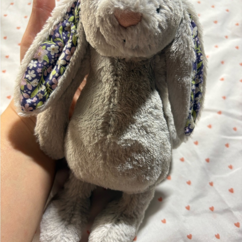 Blossom silver bunny jellycat small